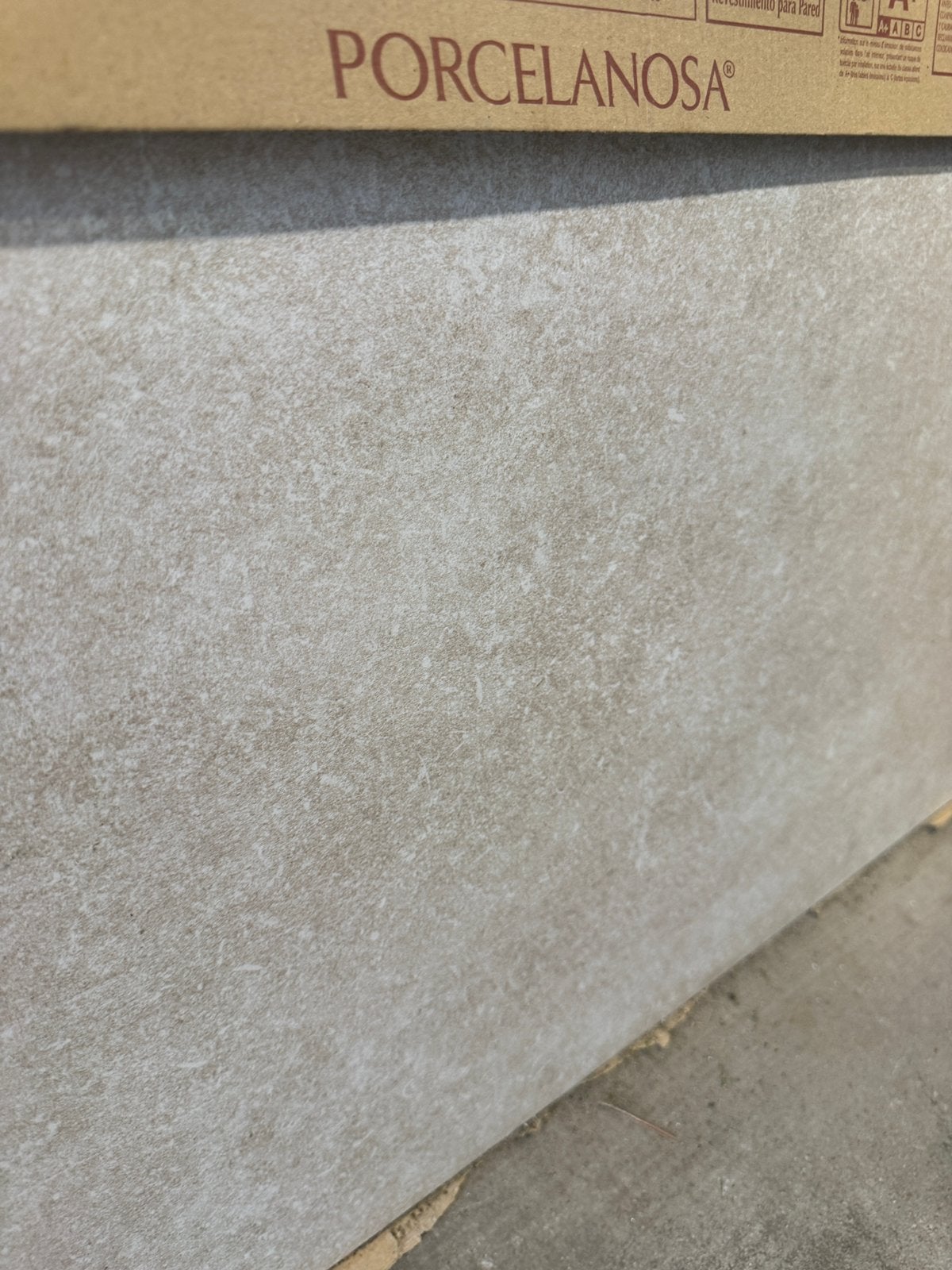 Porcelanosa Sand tegels 11x 45x120 + 8x 60x60 N.w. +/- €800, Doe-het-zelf en Verbouw, Ophalen, Zo goed als nieuw, 10 m² of meer