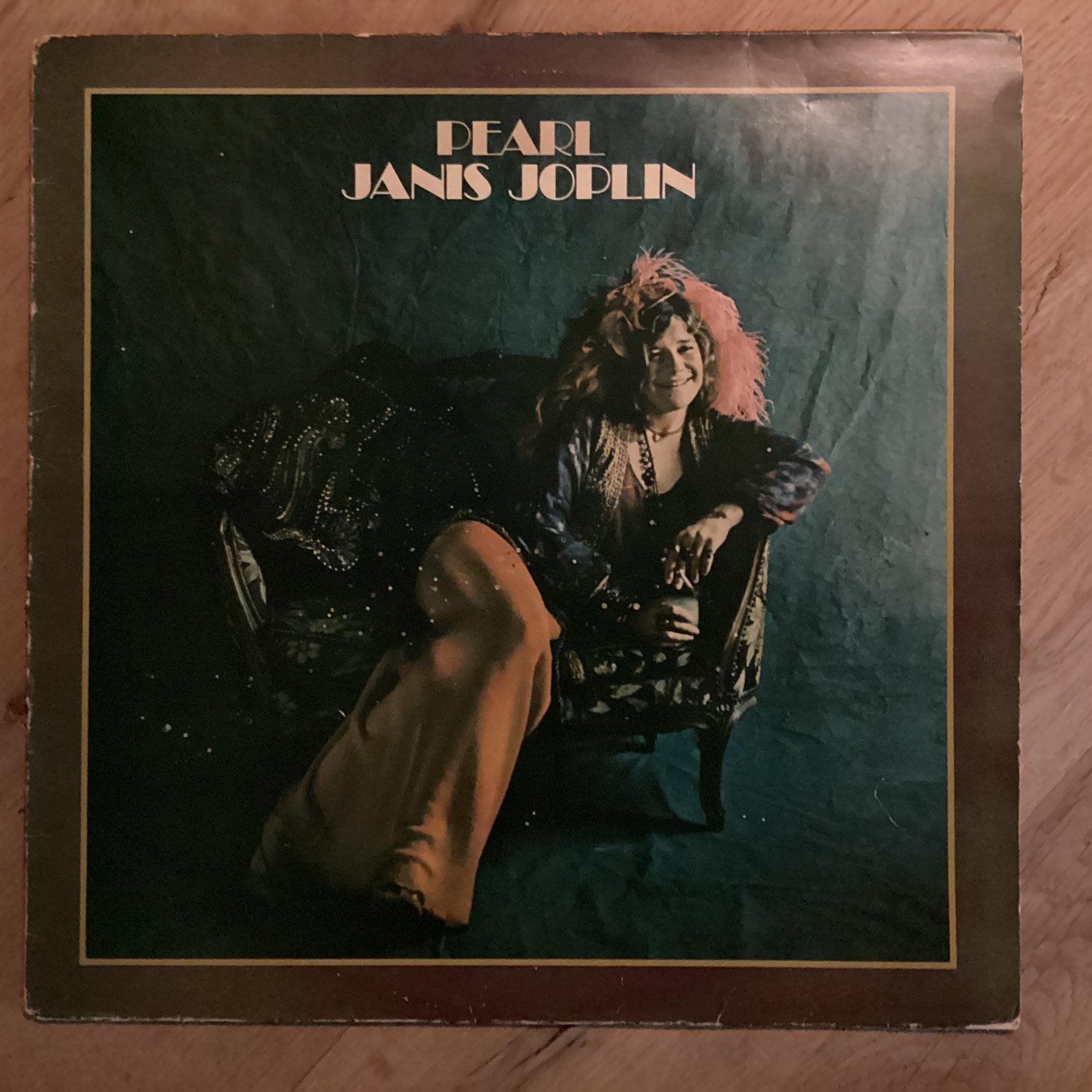 Janis Joplin – Pearl LP (1971) Originele NL Persing CBS, LP, Singer-songwriter, Gebruikt, Ophalen of Verzenden