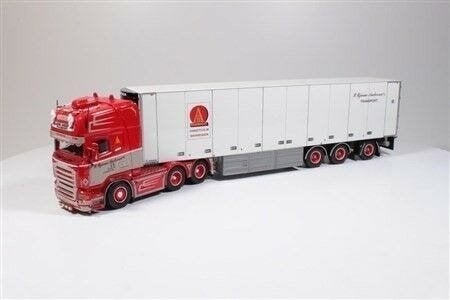 Gezocht! Tekno P Bjarne Andersen Scania R-serie, Ophalen of Verzenden, Zo goed als nieuw, Bus of Vrachtwagen, Tekno