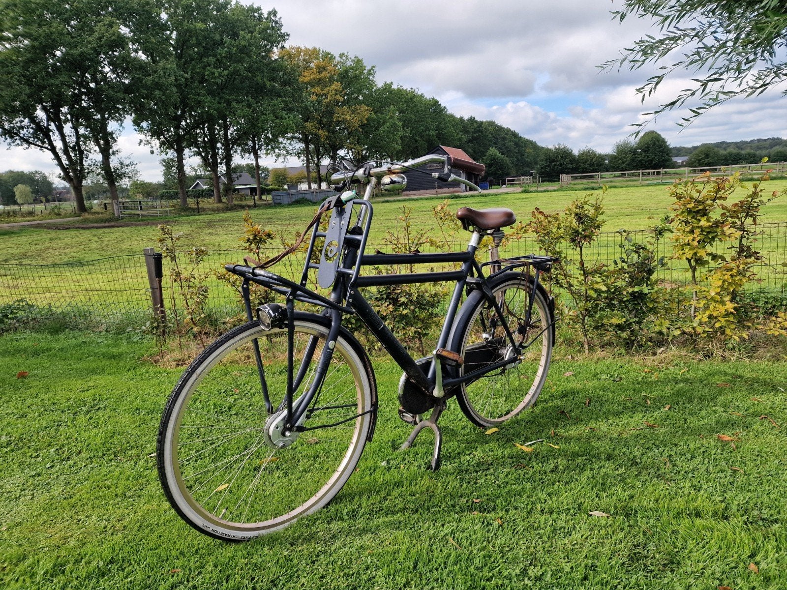 Cortina fiets transport
