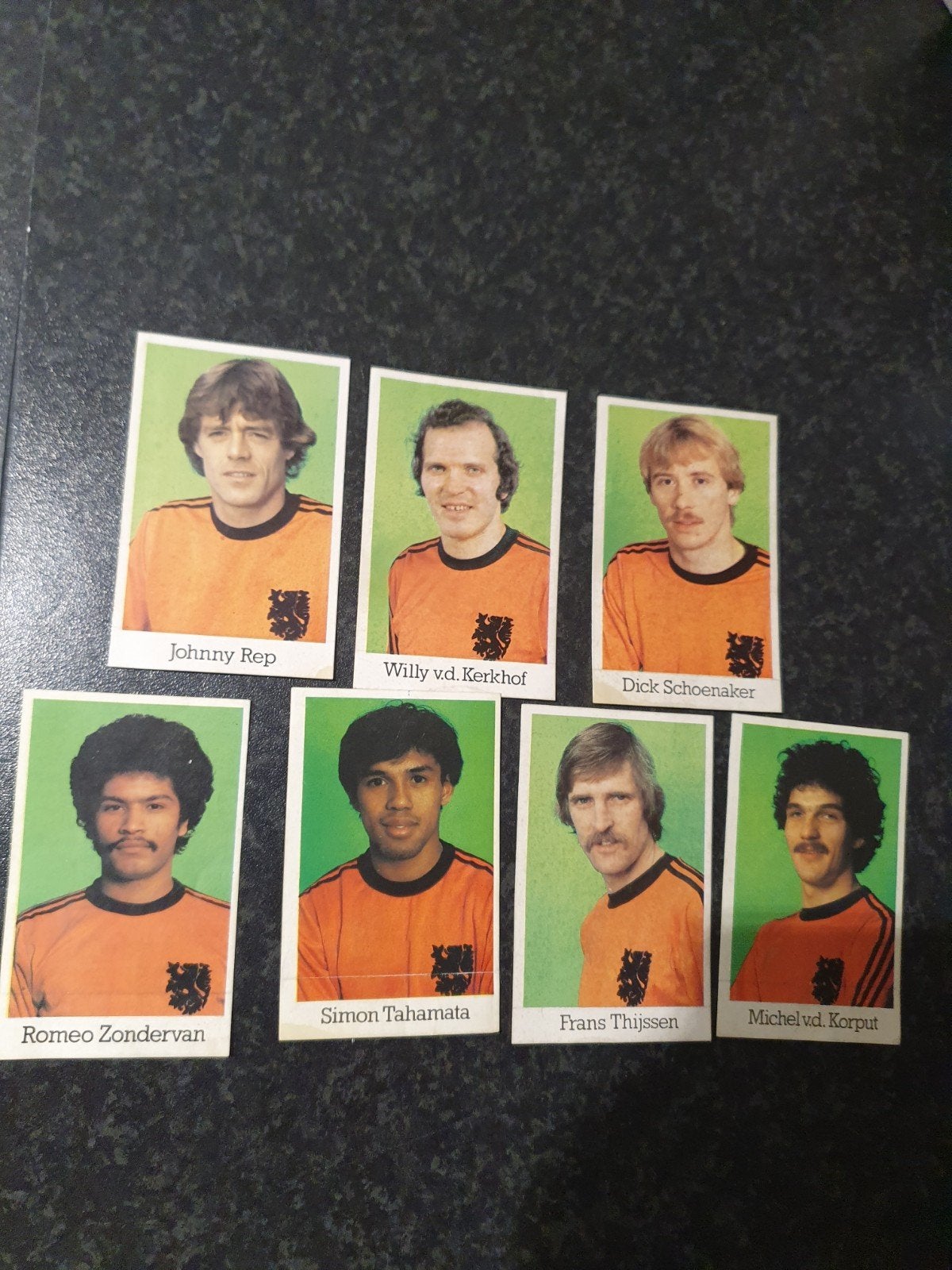 Voetbalplaatjes Nederland - Hema 1980, Ophalen of Verzenden