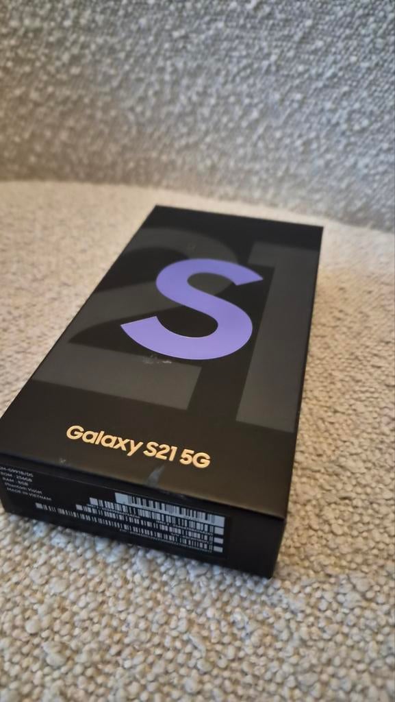 Samsung S21 256GB Violet - Scherm zonder beschadigingen, Paars, Ophalen of Verzenden, Zo goed als nieuw, Zonder simlock
