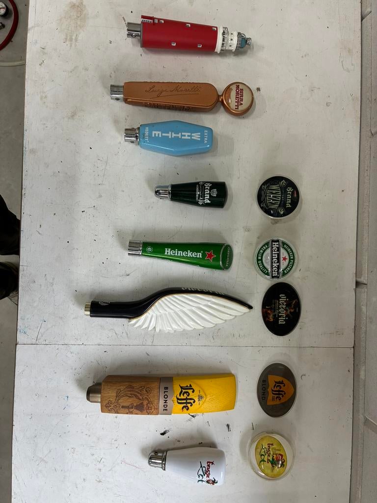 Taphendels tap knop bierhendel tapkraan thuistap biertap, Hobby en Vrije tijd, Feestartikelen, Ophalen
