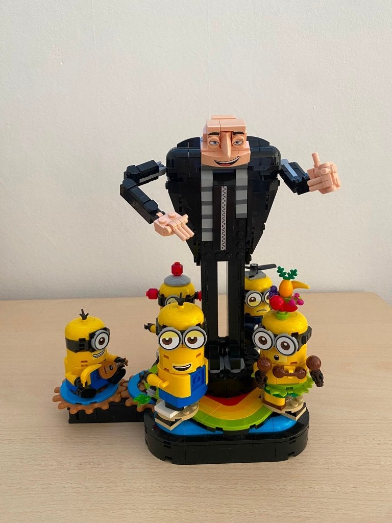 LEGO Gru en Minions (Despicable Me 4), compleet met doos, Overige thema's, Lego, Ophalen of Verzenden, Zo goed als nieuw