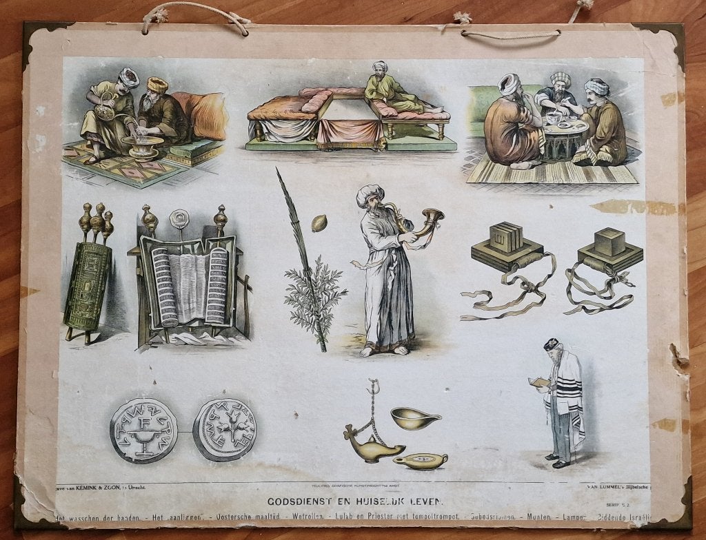 Godsdienst en huiselijk leven / Van Lummel, Antiek en Kunst, Ophalen, Geschiedenis