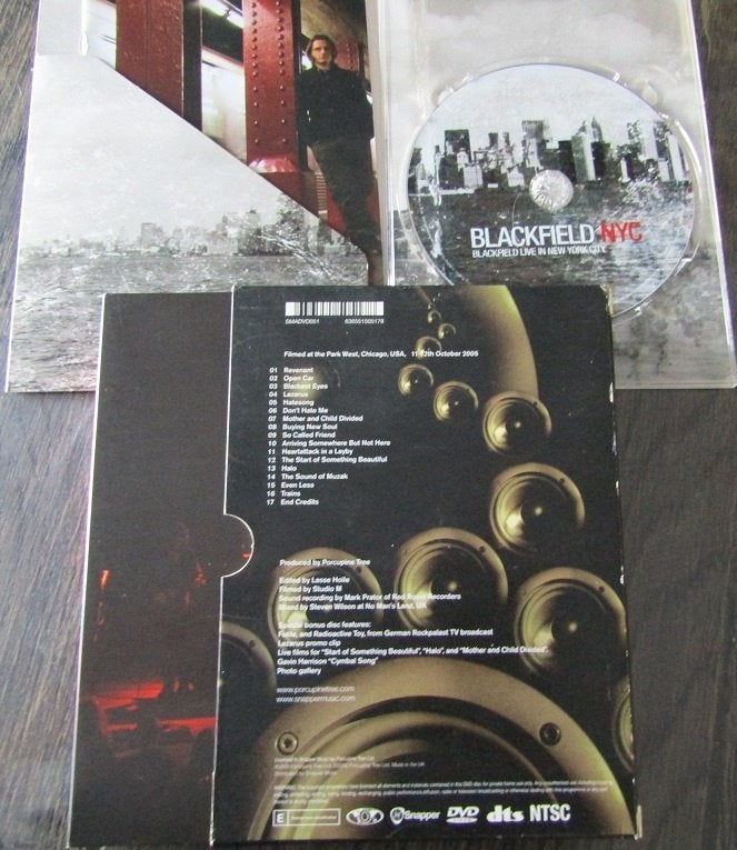 PORCUPINE TREE  ARRIVING SOMEWHERE + BLACKFIELD LIVE, Cd's en Dvd's, Alle leeftijden, Ophalen of Verzenden, Gebruikt, Concert