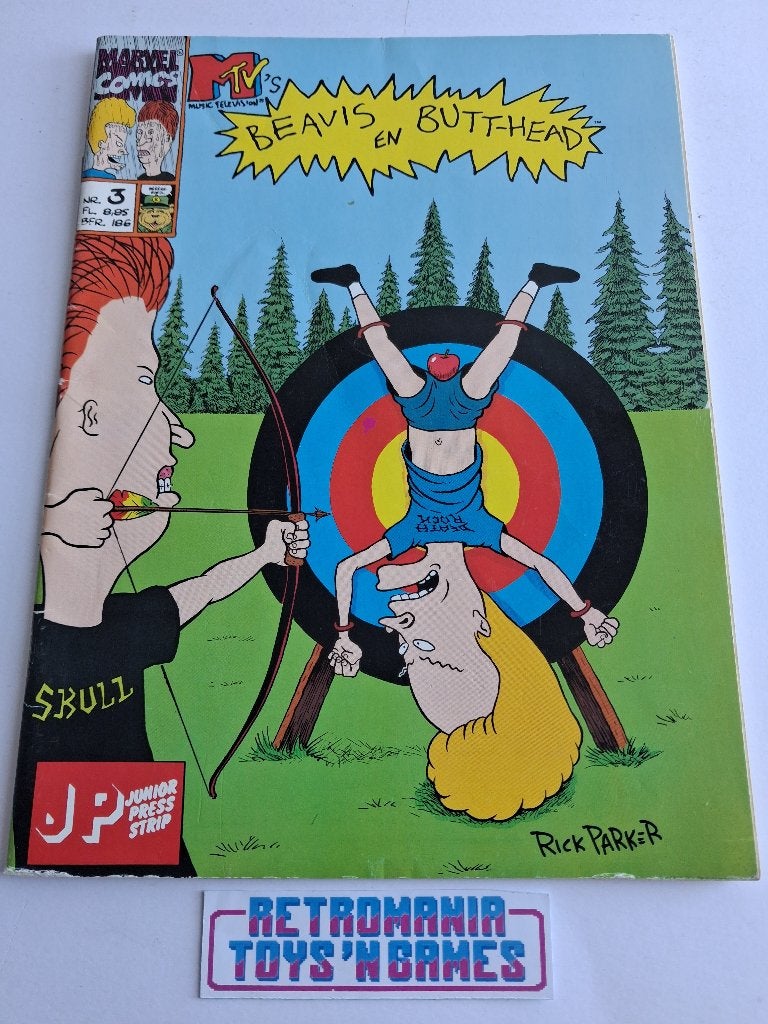 stripboek - beavis en butt-head deel 3, Eén stripboek, Verzenden, Gelezen