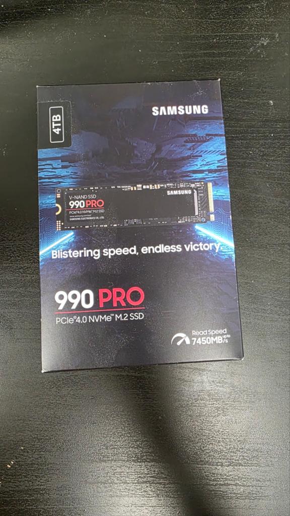 SSD 990 Pro 4TB, Computers en Software, Harde schijven, Intern, SSD, Ophalen of Verzenden, Desktop