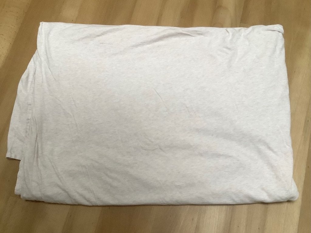 Essenza dekbedovertrek 140x250 zachtroze. Jersey!, Ophalen of Verzenden, Zo goed als nieuw, Eenpersoons, Dekbedovertrek