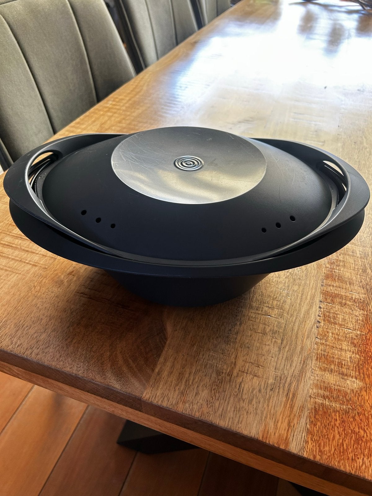 Originele Varoma voor Thermomix TM5/TM6 - Goede staat, Kunststof, Ophalen of Verzenden, Zwart, Overige merken