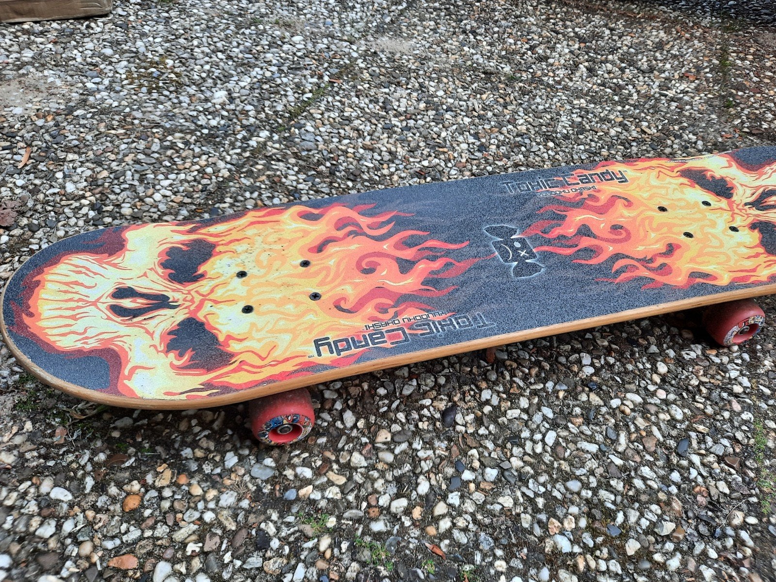 Toxic Candy Skateboard, Sport en Fitness, Skateboarden, Gebruikt, Skateboard, Ophalen