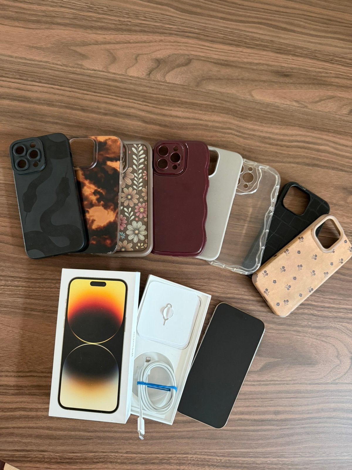 Apple iPhone 14 Pro Max, 128 GB, Ophalen of Verzenden, Zo goed als nieuw, Goud