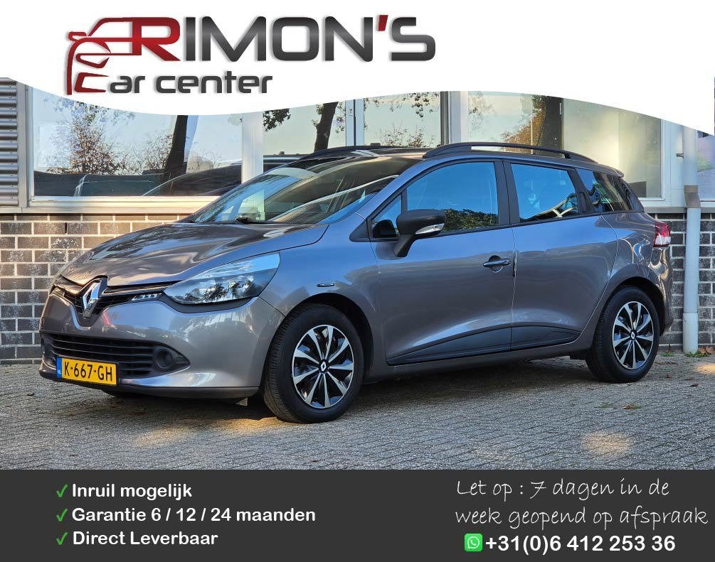 Renault Clio Estate 1.2-16V Collection, Voorwielaandrijving, Gebruikt, 4 cilinders, 49 €/maand