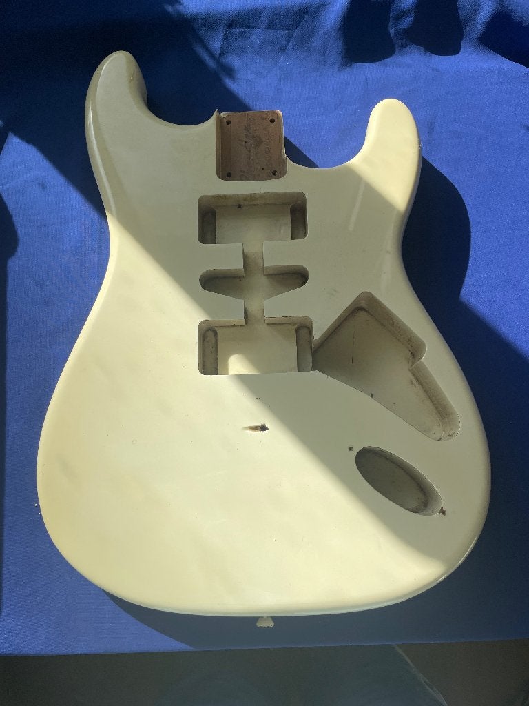 Stratocaster body Chandler, Ophalen of Verzenden, Zo goed als nieuw, Elektrische gitaar