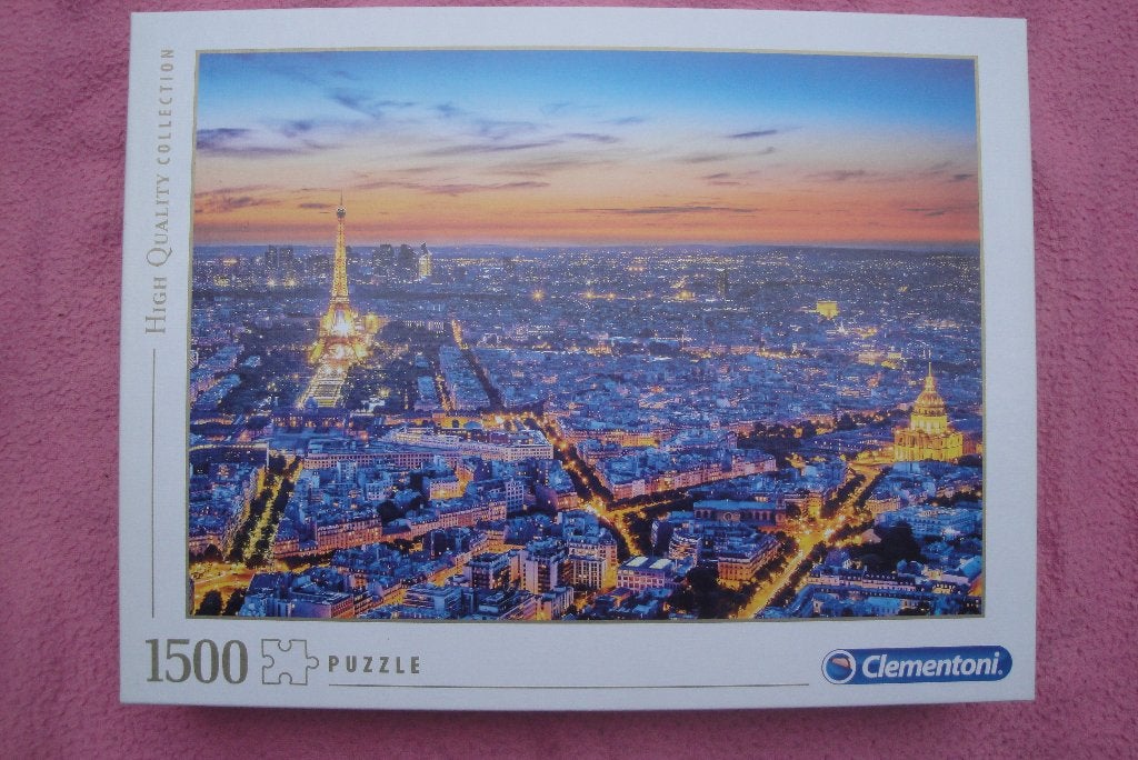 CLEMENTONI HIGH QUALITY COLLECTION PUZZLE 1.500st. 3,50euro, Ophalen of Verzenden, 500 t/m 1500 stukjes, Zo goed als nieuw, Legpuzzel