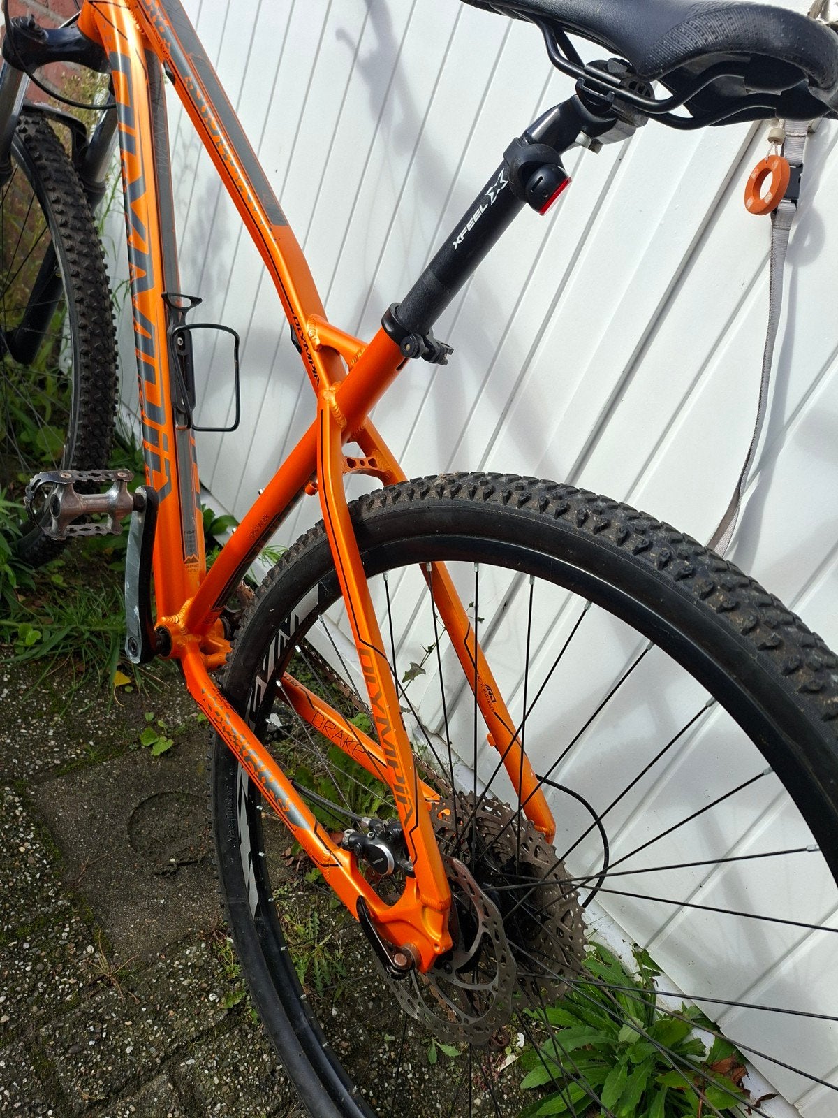 Olympia Drake Mountainbike - Oranje/Grijs - Maat L, Gebruikt, 57 cm of meer, Hardtail, Heren