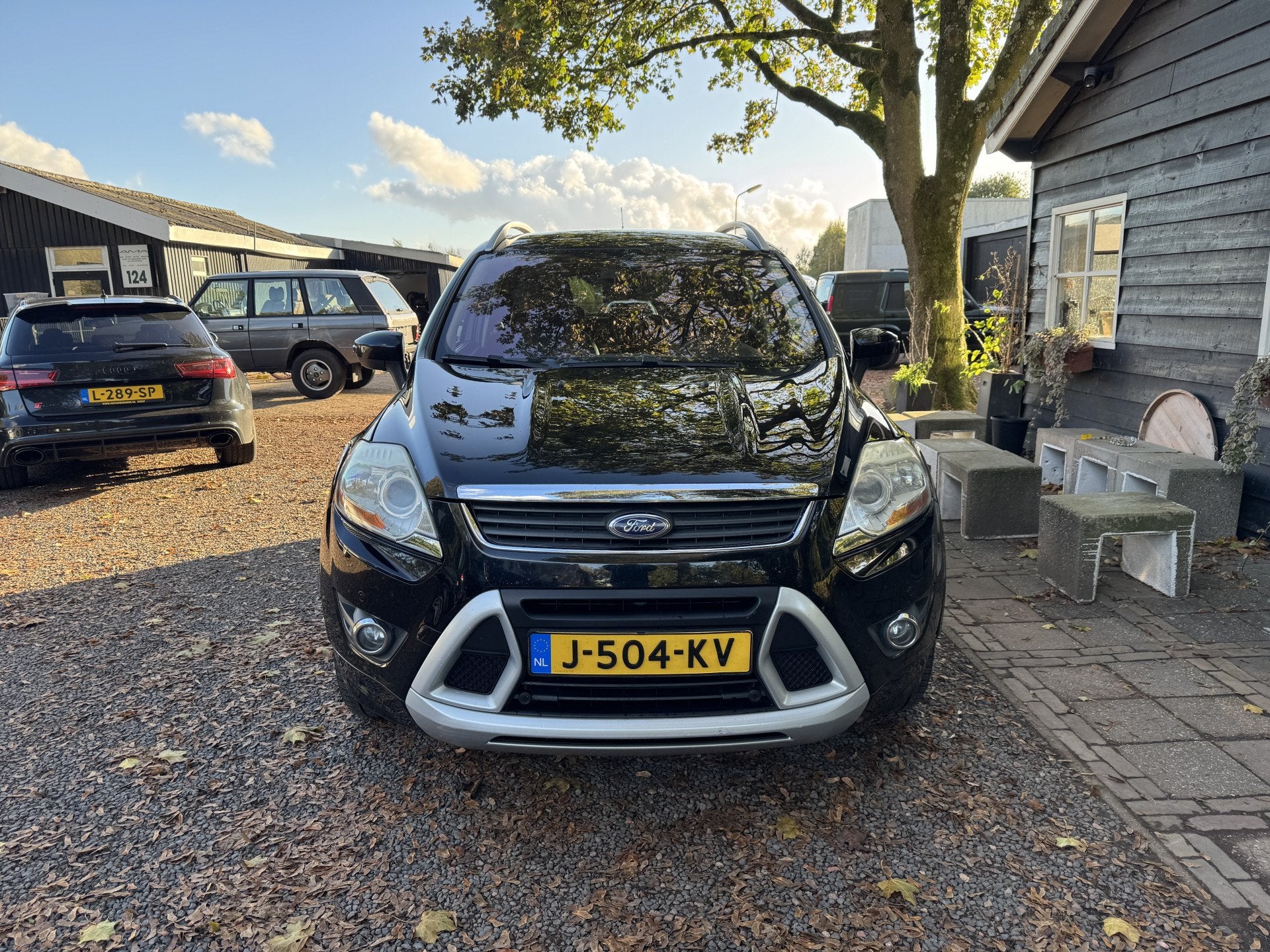 Ford Kuga 2.5 20V 4x4 Titanium Automaat (bj 2011), Auto's, Automaat, Euro 5, Gebruikt, Zwart