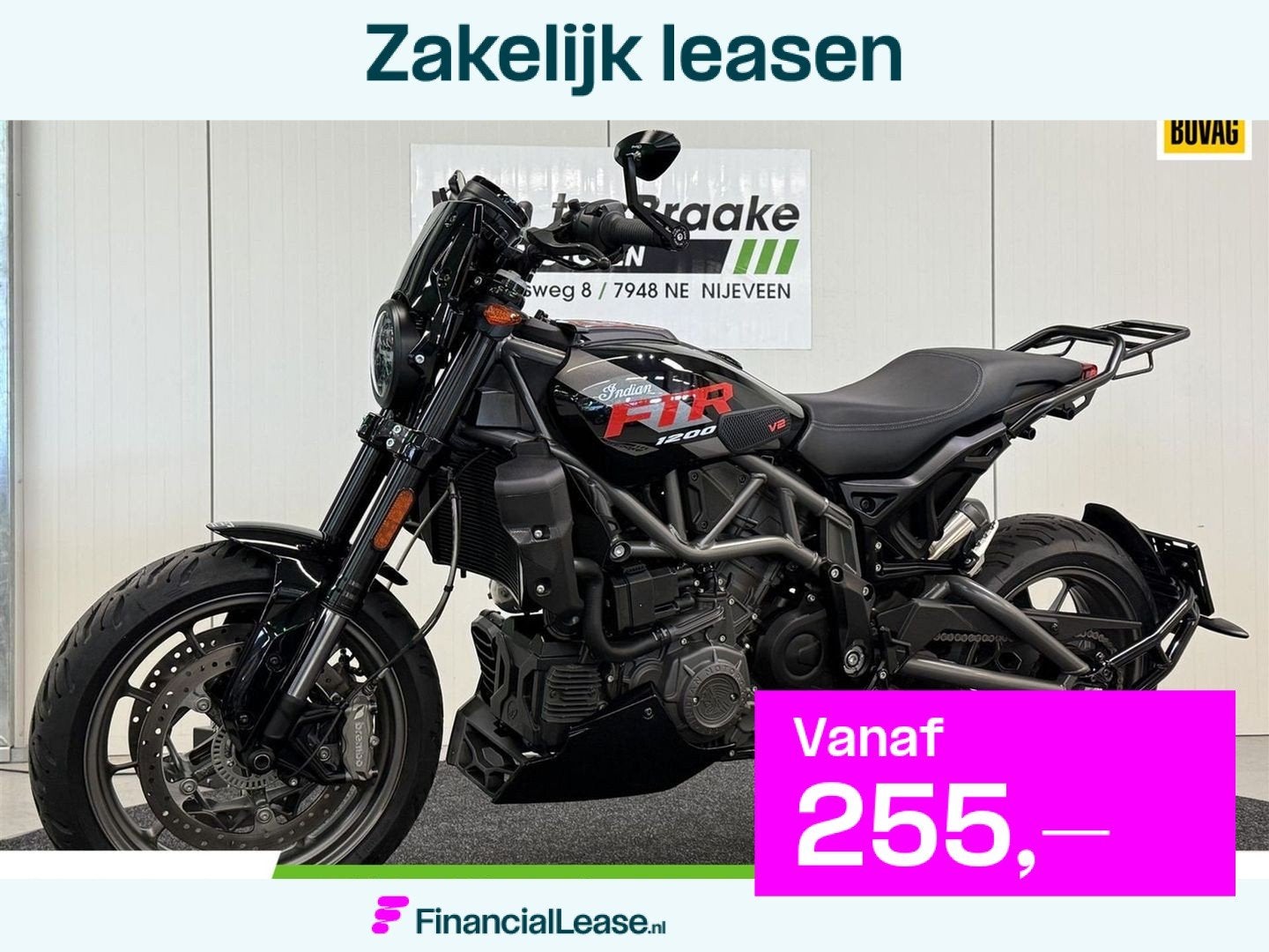 Indian FTR 1200 ABS - 2023, Motoren, Motoren | Overige merken, 1203 cc, Chopper, Bedrijf, Meer dan 35 kW