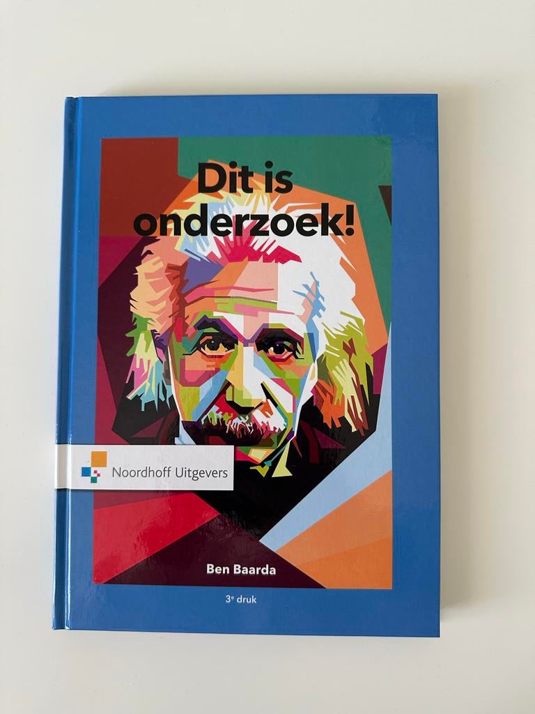 Dit is onderzoek! - Ben Baarda (3e druk), Boeken, Ophalen of Verzenden, Gamma, Zo goed als nieuw, HBO
