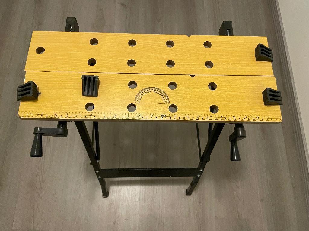 Werktafel, Ophalen, Zo goed als nieuw, Inklapbaar