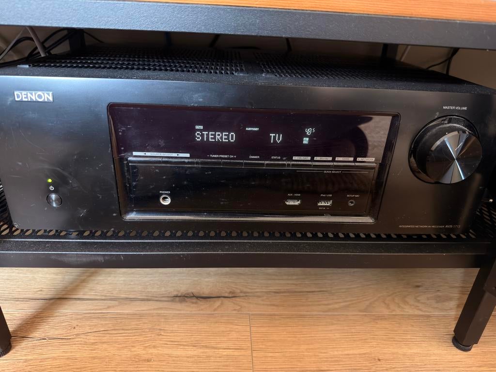 Denon AVR-1713 AV Receiver - 5.1-kanaals AVR, Gebruikt, Denon, Ophalen of Verzenden, 120 watt of meer