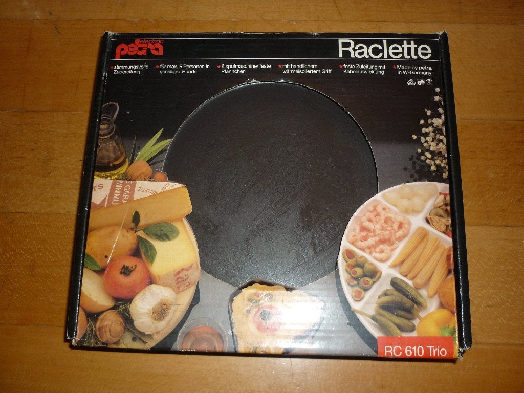 Raclette stel voor 6 personen, Ophalen of Verzenden, Zo goed als nieuw, 4 t/m 7 personen
