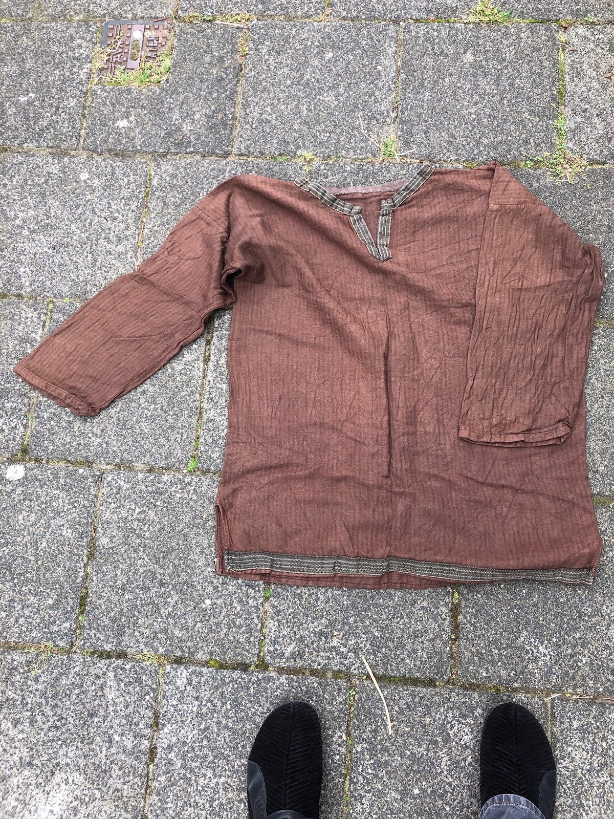 historische kleding en lappen stof, Ophalen, Gebruikt