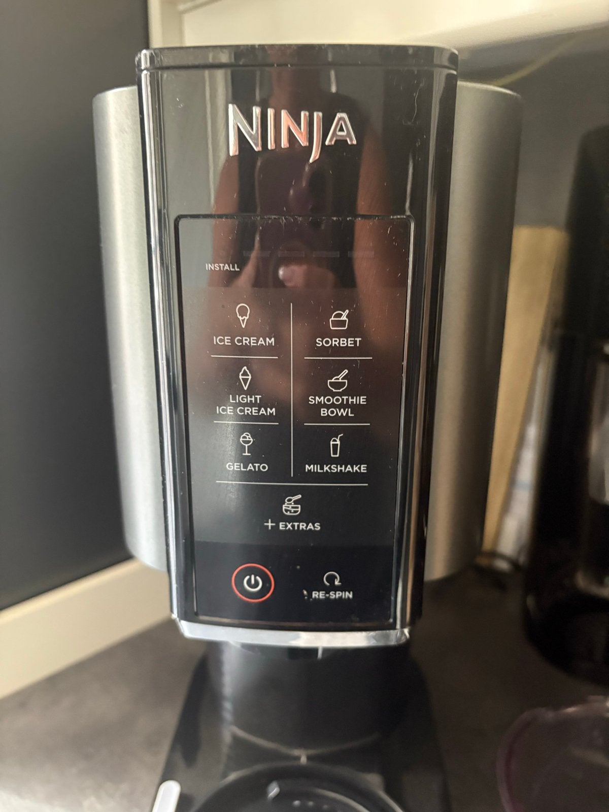 Ninja Creami IJsmachine - Maak zelf ijs, sorbet en meer!, Ophalen, 3 snelheden of meer, Zo goed als nieuw, Vaatwasserbestendig