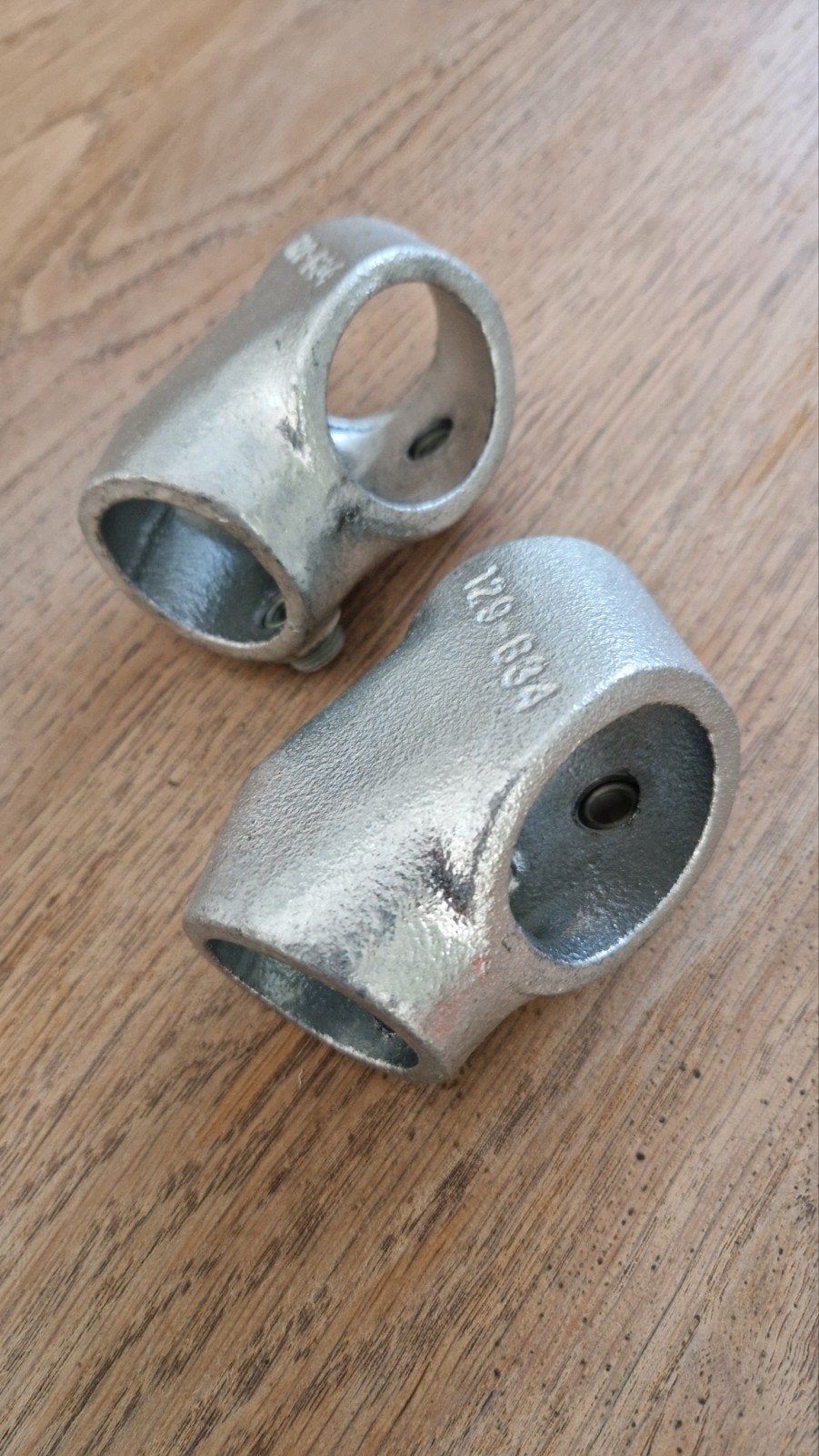 Twee steigerbuis koppelingen 33,7 / B34, Doe-het-zelf en Verbouw, Ophalen of Verzenden, Nieuw