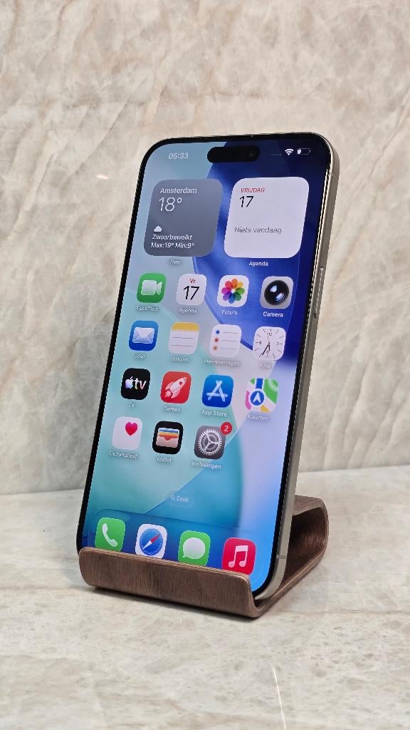 Apple iPhone 15 Pro Max 512GB Naturel Titanium, 512 GB, ., IPhone 15 Pro Max, Ophalen of Verzenden