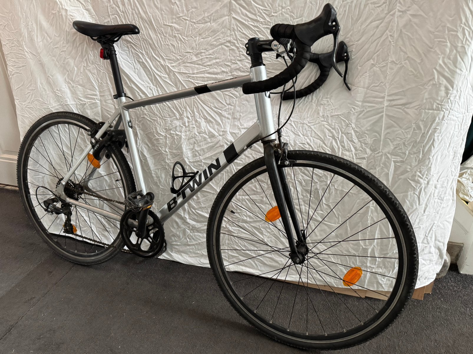 Decathlon Btwin Triban 100 XL izgs, Fietsen en Brommers, Minder dan 10 versnellingen, Aluminium, Zo goed als nieuw, 57 tot 61 cm