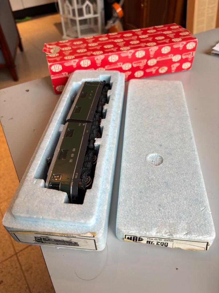 HAG re 6/6 SBB cff 11602 nr 200, Hobby en Vrije tijd, Modeltreinen | H0, Ophalen of Verzenden, Zo goed als nieuw, Gelijkstroom