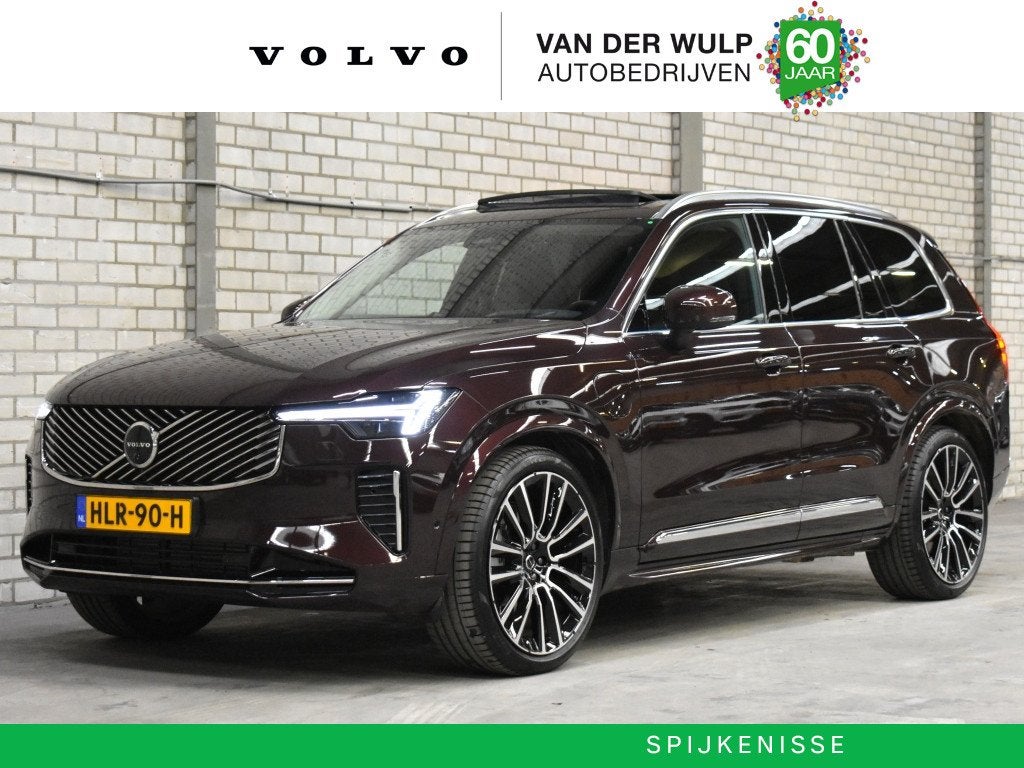 Volvo XC90 T8 455PK AWD Ultra Bright FACELIFT | Luchtvering, Auto's, Gebruikt, 4 cilinders, Hybride Elektrisch/Benzine, 2400 kg
