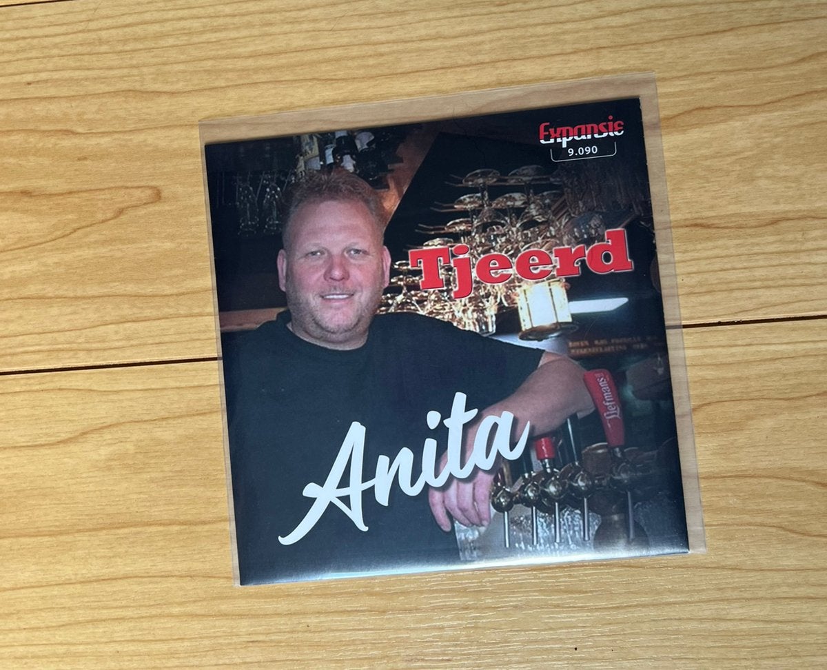 Tjeerd-Anita/Je bent de bliksem Vinyl Single, Ophalen of Verzenden, Nieuw in verpakking, Overige formaten, Levenslied of Smartlap