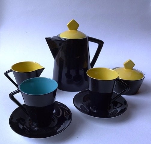 Konitz Koenitz koffieservies koffie retro vintage servies, Antiek en Kunst, Ophalen
