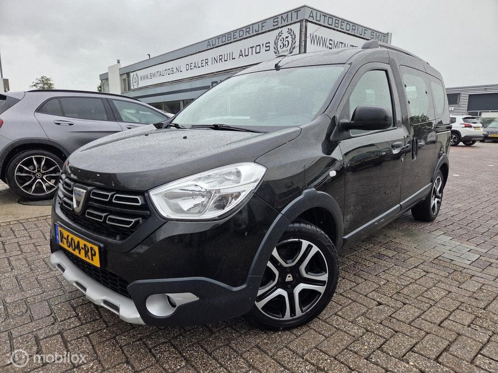 Dacia Dokker combi 1.2 TCe S&S Ambiance Camera/Nav/CC, Auto's, Dacia, Bedrijf, Te koop, Dokker, ABS, Achteruitrijcamera, Airbags