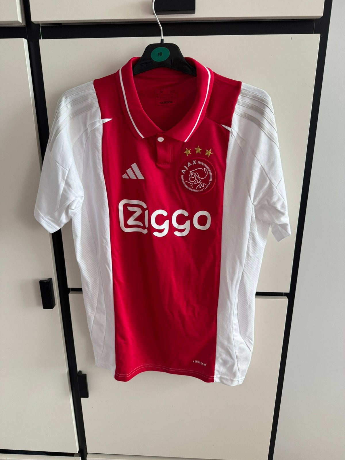 Ajax thuisshirt, maat M, Ophalen of Verzenden, Zo goed als nieuw, Shirt
