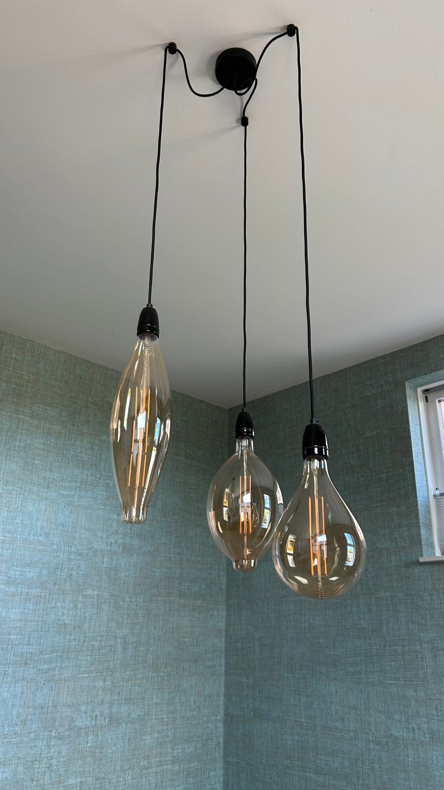 Lamp, Ophalen, Gebruikt, Glas, E27 (groot)