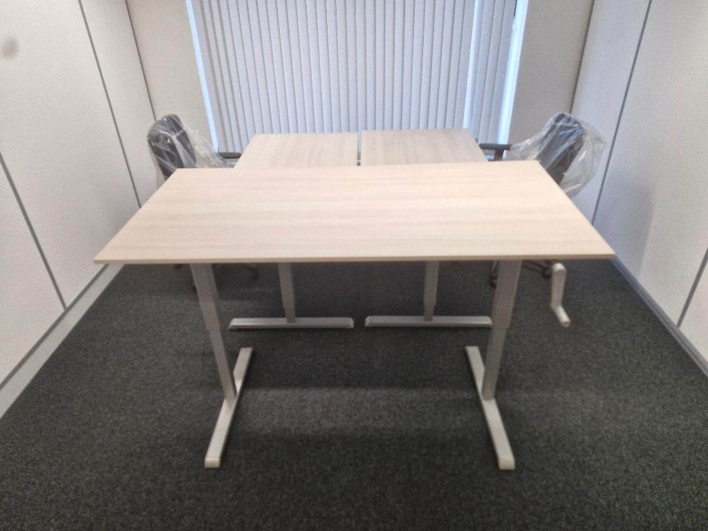 Zit-sta slinger bureau 120 / 140 / 160cm meerdere beschikbaa, Postbus, In hoogte verstelbaar, Ophalen of Verzenden, Onbekend