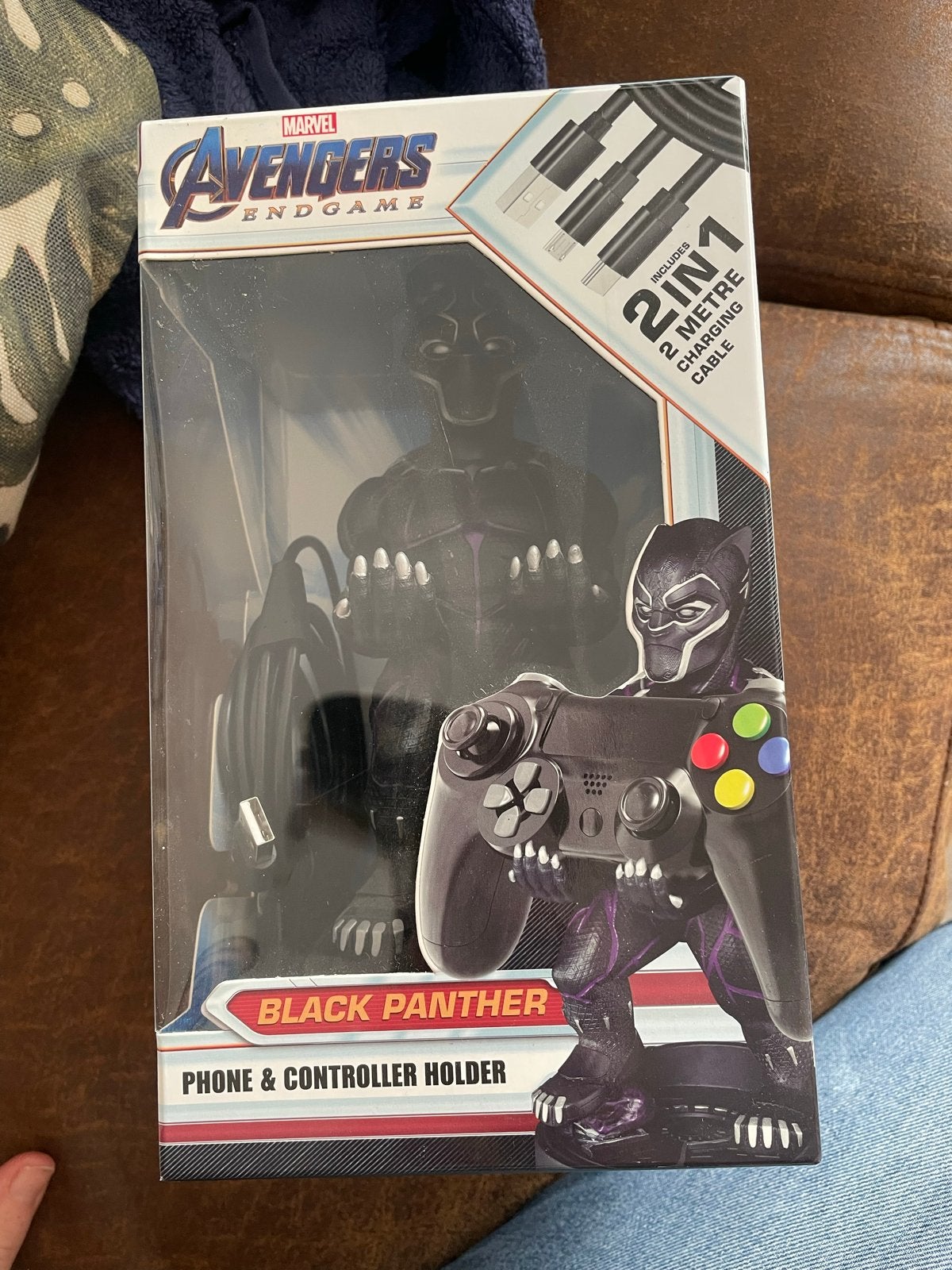 Black Panther Telefoon & Controller Houder + Oplaadkabel, Overige merken, Ophalen of Verzenden, Nieuw, Houder/standaard