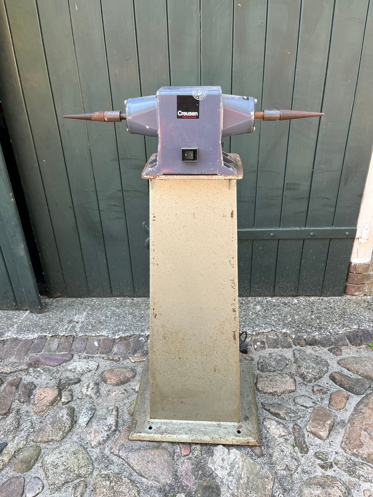 Gewijzigd! Creusen polijstmachine met accessoires., Ophalen, Gebruikt