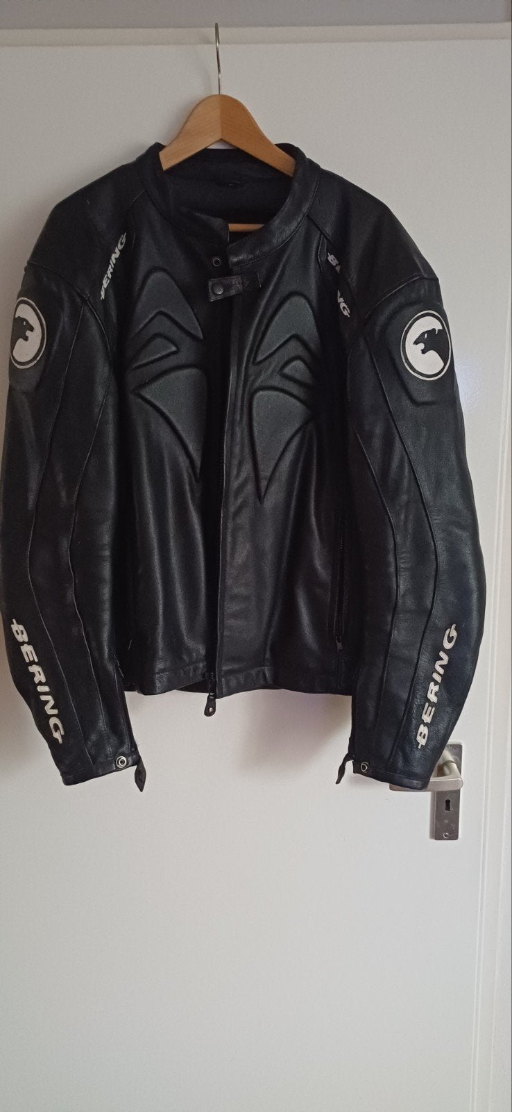 Bering leren jas xl, Motoren, Kleding | Motorkleding, Ophalen of Verzenden, Tweedehands, Jas | leer