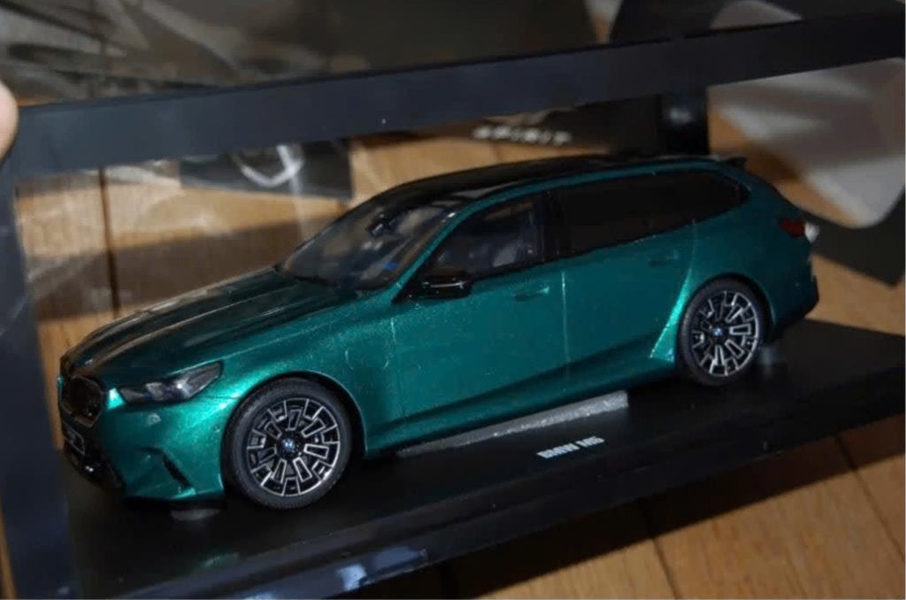 1:18 BMW M5 TOURING G99 2024 green GT spirit GT509 WRH, Verzenden, Zo goed als nieuw, Auto, Overige merken