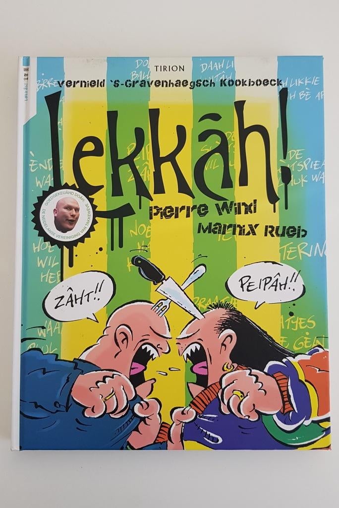 Pierre Wind & Marnix Rueb LEKKÂH! gesigneerd exemplaar, Pierre Wind, Ophalen of Verzenden, Zo goed als nieuw, Europa