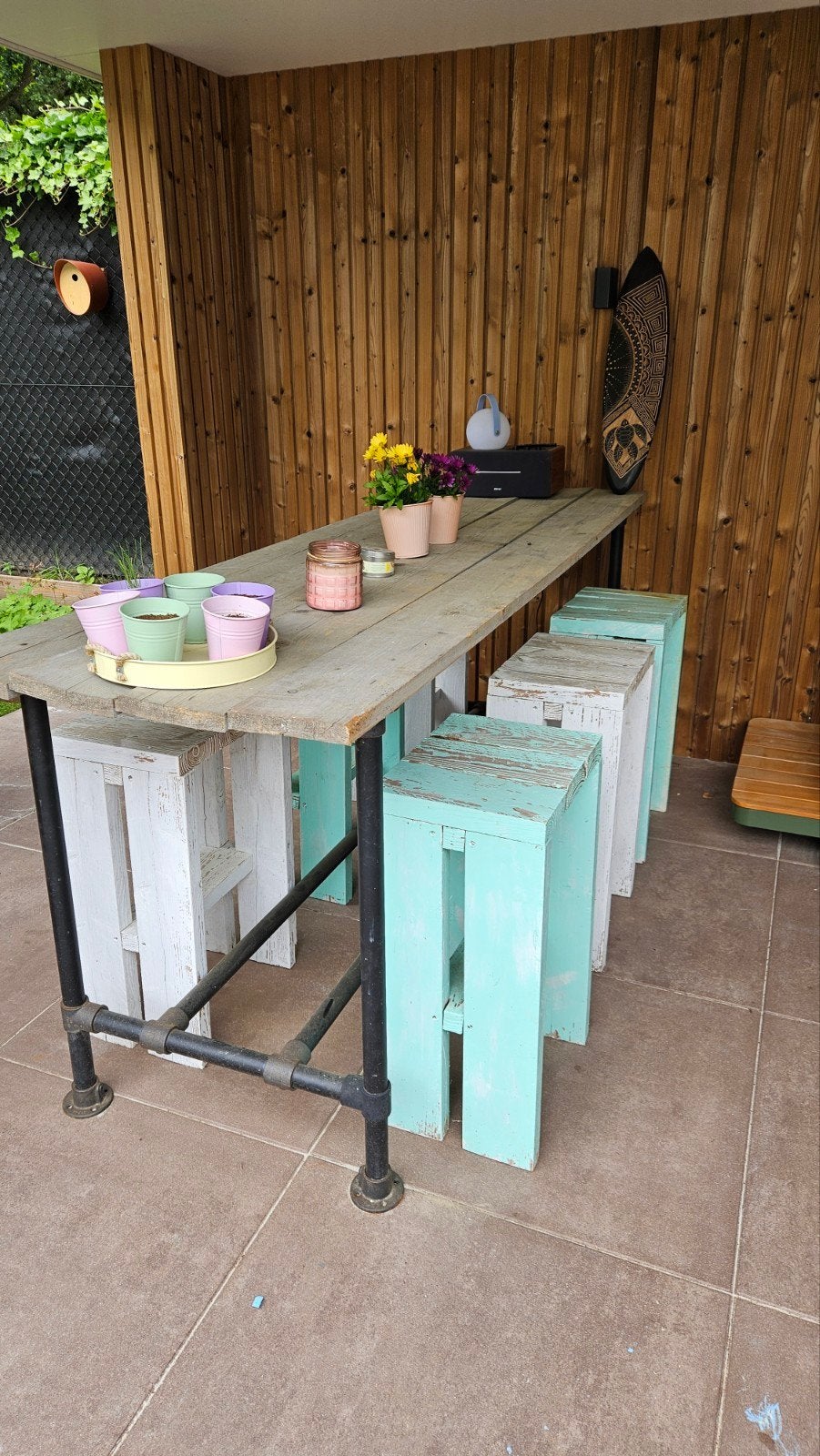 bohemian barstoelen, Ophalen, Gebruikt, 6 zitplaatsen, Stoel