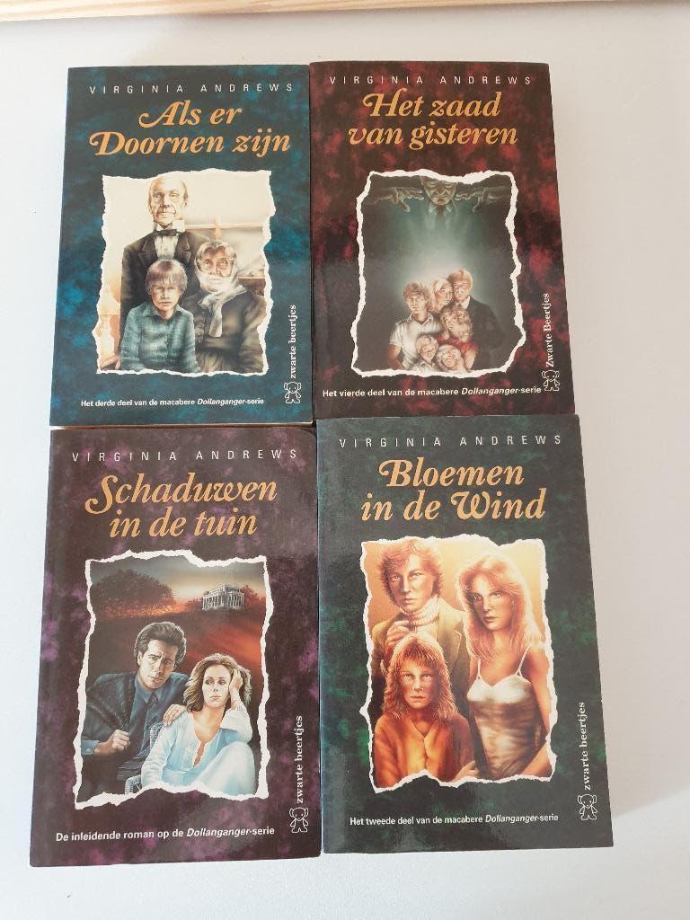 4 Pocketboekjes - Virginia Andrews - Dollanganger-serie, Boeken, Ophalen of Verzenden, Gelezen