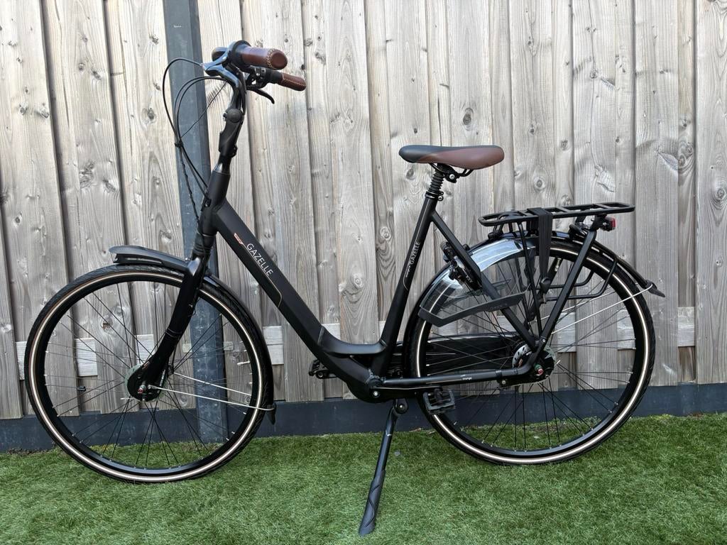 Gazelle Orange C8 Damesfiets, Fietsen en Brommers, Ophalen, Versnellingen, 56 cm of meer, Zo goed als nieuw