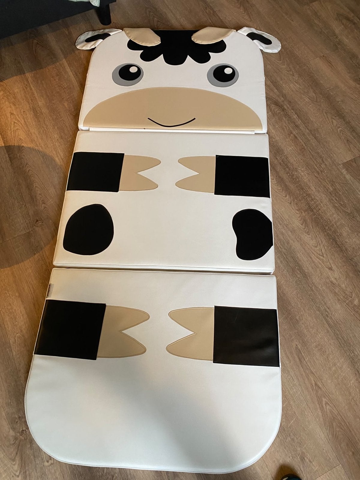 Vouwspeelmatras Koe - Matras voor baby's en kinderen, Ophalen of Verzenden, Zo goed als nieuw, Speelkleed