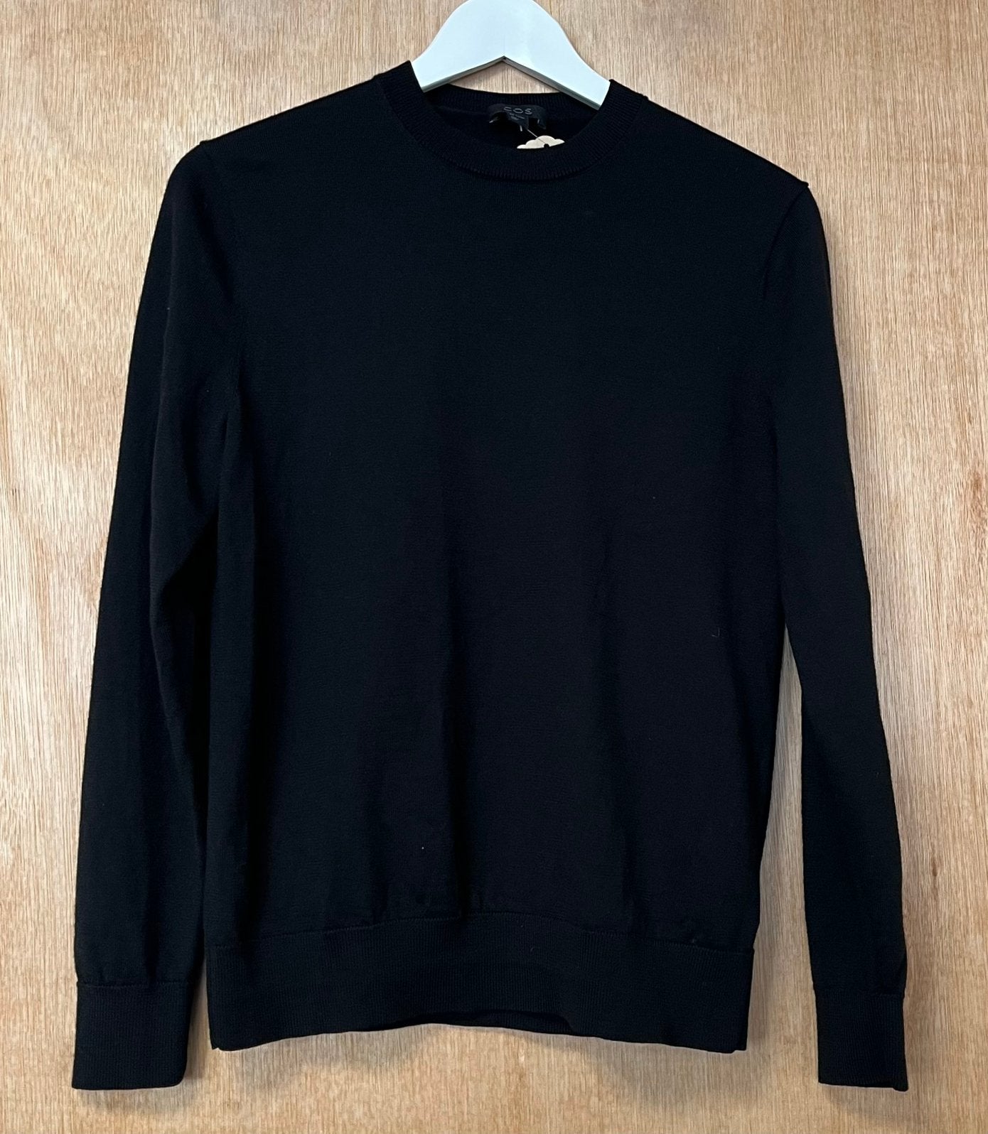 COS wollen trui pullover wol - Maat S, Ophalen of Verzenden, Zo goed als nieuw, Maat 46 (S) of kleiner, Zwart
