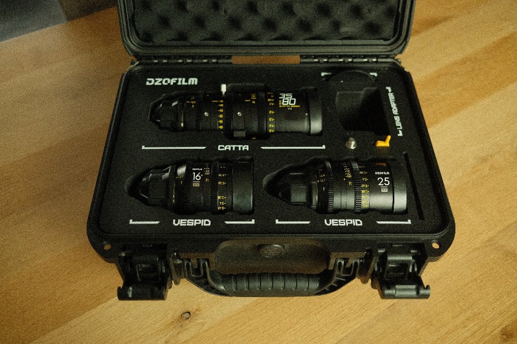 DZOFilm Catta Ace 35-80mm + Vespid Prime 16mm, 25mm PL-mount, Audio, Tv en Foto, Fotografie | Lenzen en Objectieven, Ophalen, Overige merken